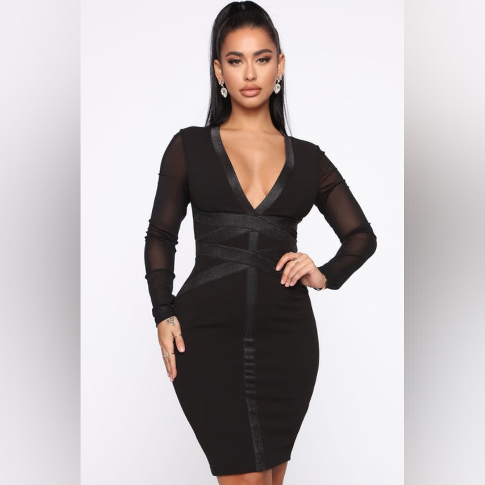 Black Long Sleeve Dress